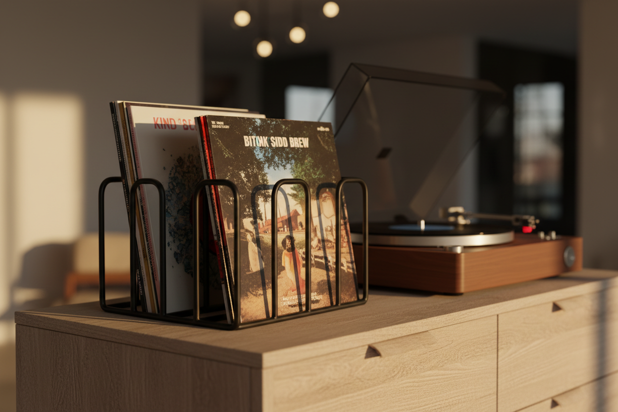 Je vinyl verdient een podium: Waarom een LP houder essentieel is voor je collectie