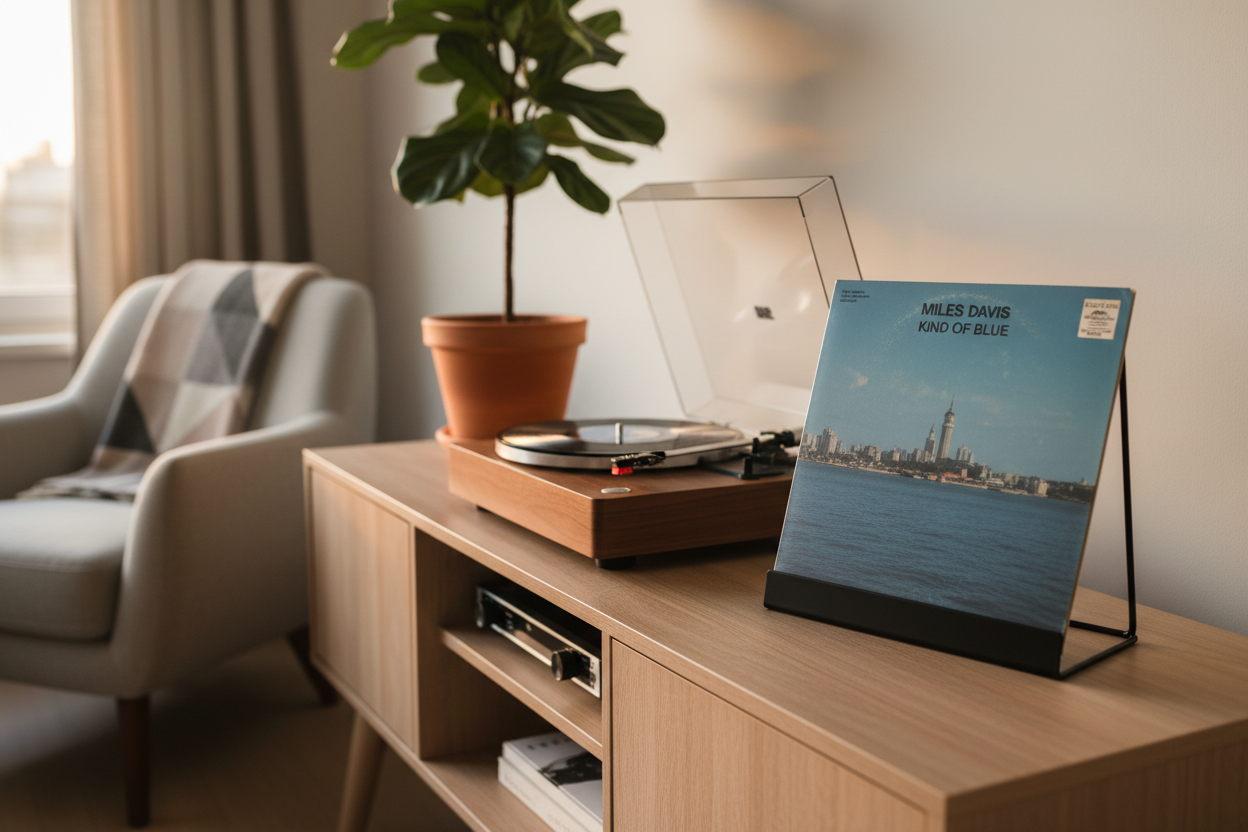 Japandi & Vinyl: Zo creëer je rust in je luisterhoek zonder je collectie te verstoppen