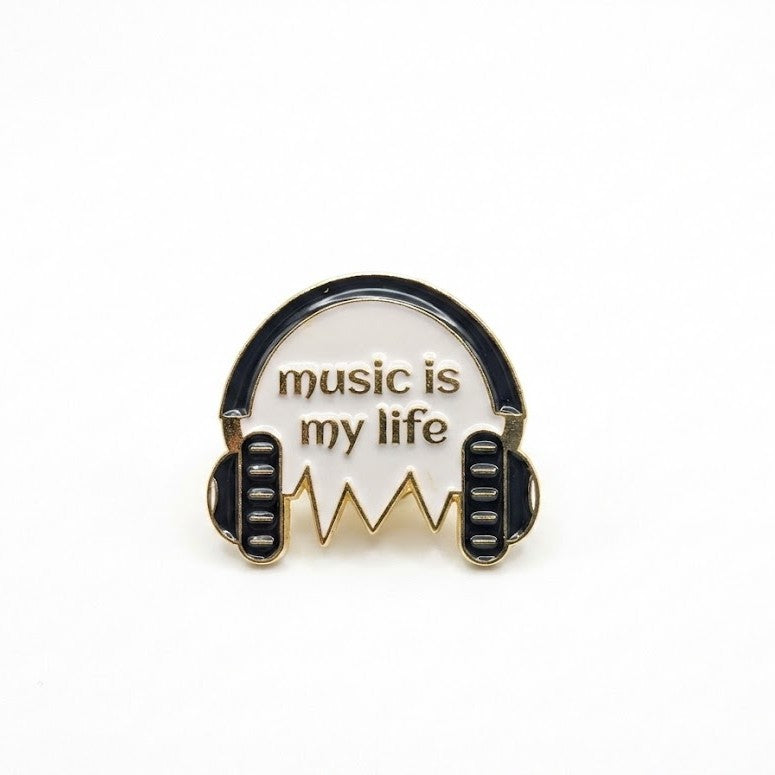 Retro Turntable Pin | Accessory for Vinyl Lovers