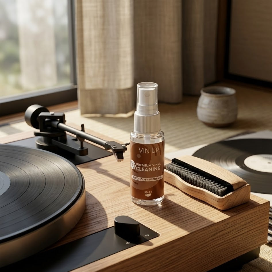 Vinyl Cleaning Spray (30ml) – Premium Anti-Statische Formule